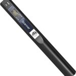 Bisofice Escáner inalámbrico de mano portátil de barra de tamaño A4 900DPI JPG/PDF