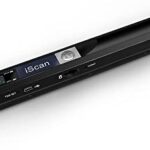 Escáner portátil de documentos AOZBZ Portátil 900DPI Escáner de imagen en color USB A4