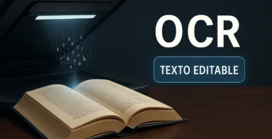 Cómo Convertir un Libro Escaneado en Texto Editable con OCR
